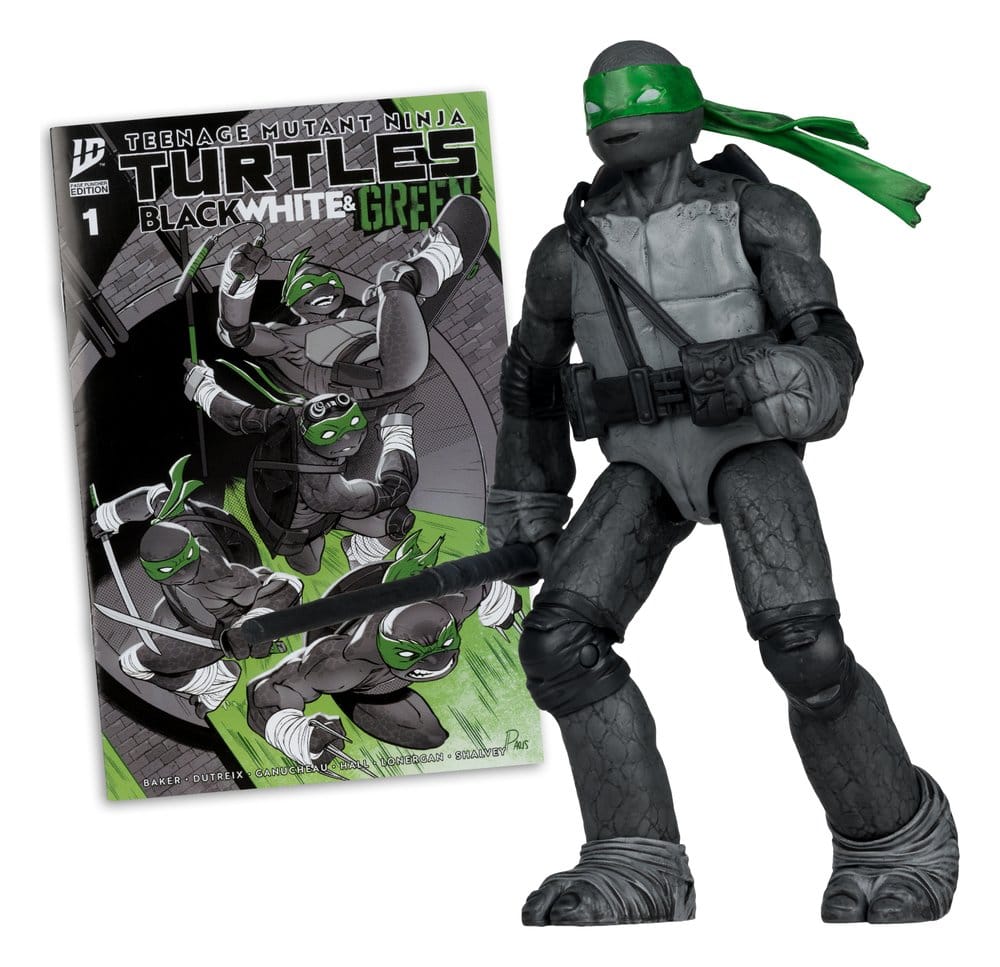 Teenage Mutant Ninja Turtles Page Punchers Actionfigur Donatello (Black White & Green) (Red Platinum Edition) - Anime Figuren günstig kaufen