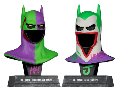 Batman DC Direct Mini-Replik 2er-Pack Batman Masken Hush & Knightfall (Jokerized) (Gold Label) - Anime Figuren günstig kaufen