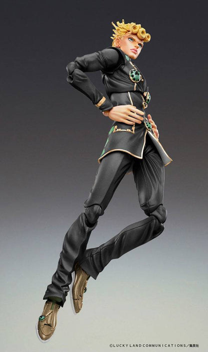 JoJo's Bizarre Adventure Part5 Super Action Actionfigur Chozokado (Giorno Giovanna Ver. Black) - Anime Figuren günstig kaufen