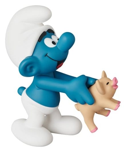 Die Schlümpfe UDF Minifigur Schlumpf mit Schwein - Anime Figuren günstig kaufen