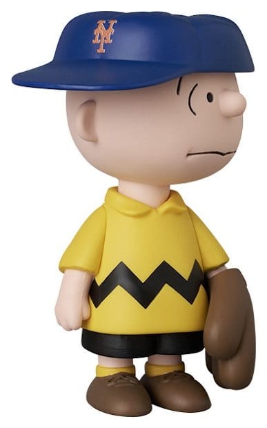 MLB × Peanuts UDF PVC Figur New York Mets Charlie Brown - Anime Figuren günstig kaufen