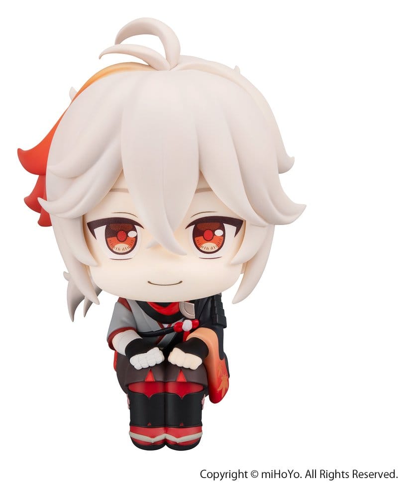 Kazuha Kaedehara with Gift Look Up Genshin Impact