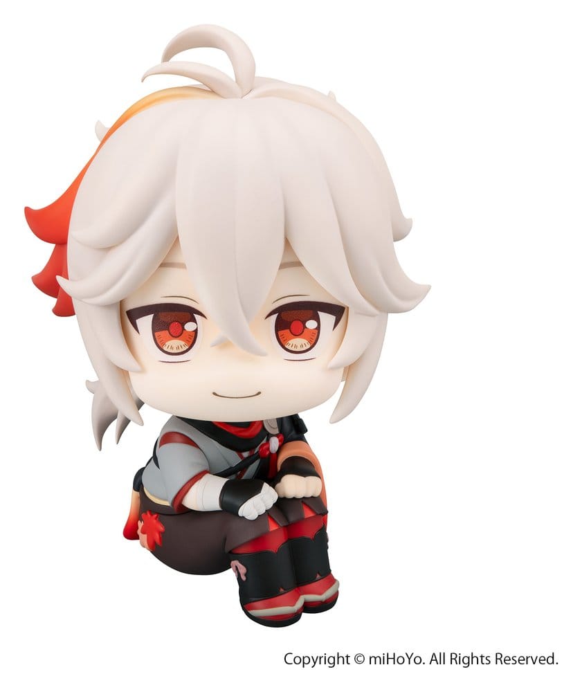 Kazuha Kaedehara with Gift Look Up Genshin Impact