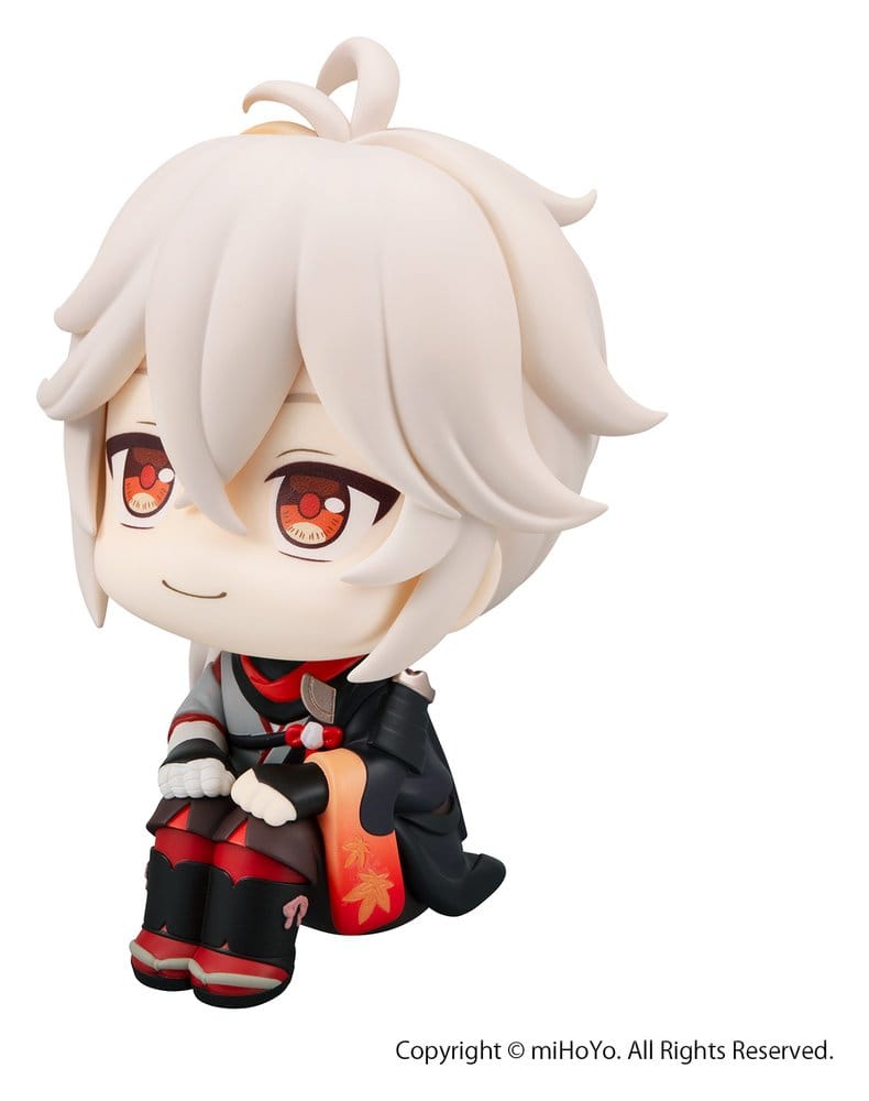 Kazuha Kaedehara with Gift Look Up Genshin Impact