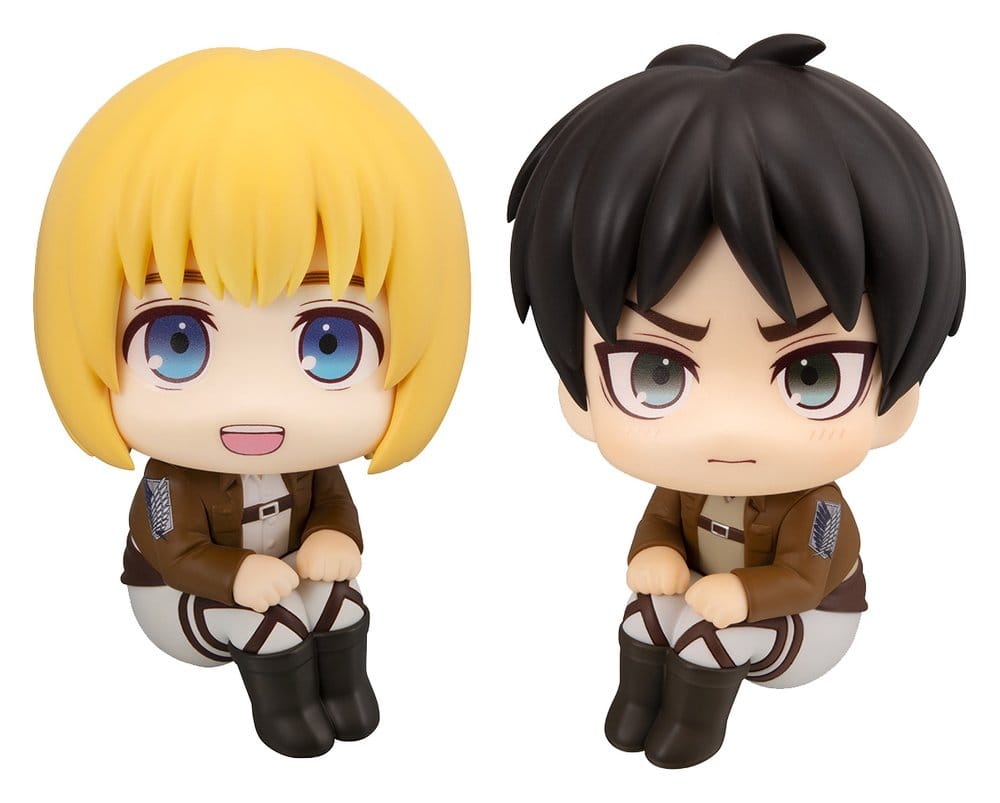 Attack on Titan Lookup PVC-Figuren 2er-Pack Armin Arlert & Eren Yeager Grumpy Ver. (with gift) - Anime Figuren günstig kaufen