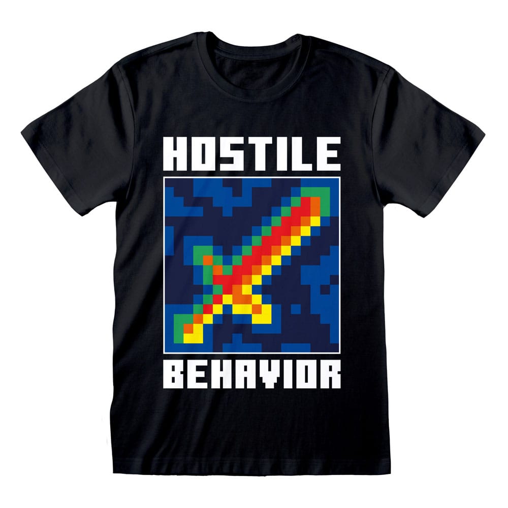 Minecraft T-Shirt Hostile Behavior - Anime Figuren günstig kaufen
