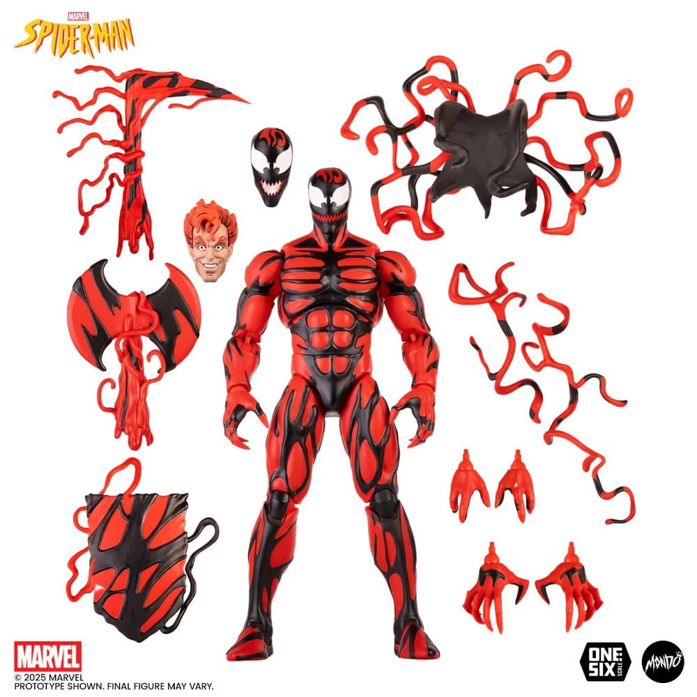 Spider-Man: The Animated Series Actionfigur Carnage - Anime Figuren günstig kaufen