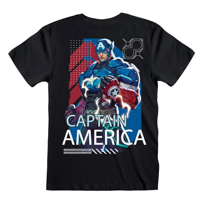 Marvel Rivals T-Shirt Captain America - Anime Figuren günstig kaufen