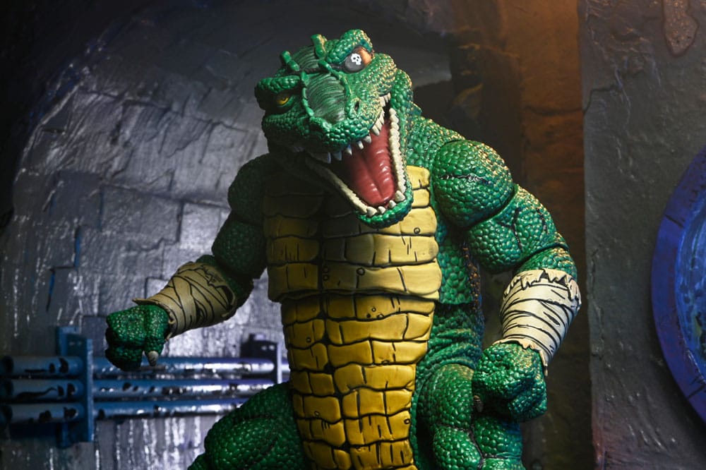 Teenage Mutant Ninja Turtles (Mirage Comics) Actionfigur Leatherhead - Beschädigte Verpackung - Anime Figuren günstig kaufen