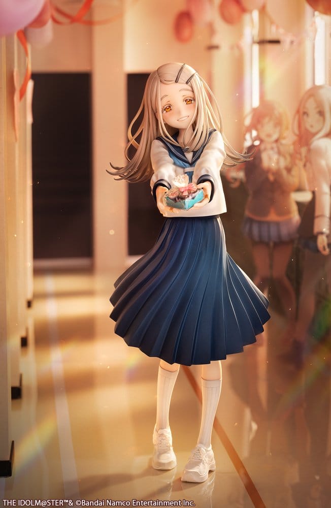 Gakuen The Idolmaster PVC Figur Hiro Shinosawa Happy Mille-feuille Ver. - Anime Figuren günstig kaufen