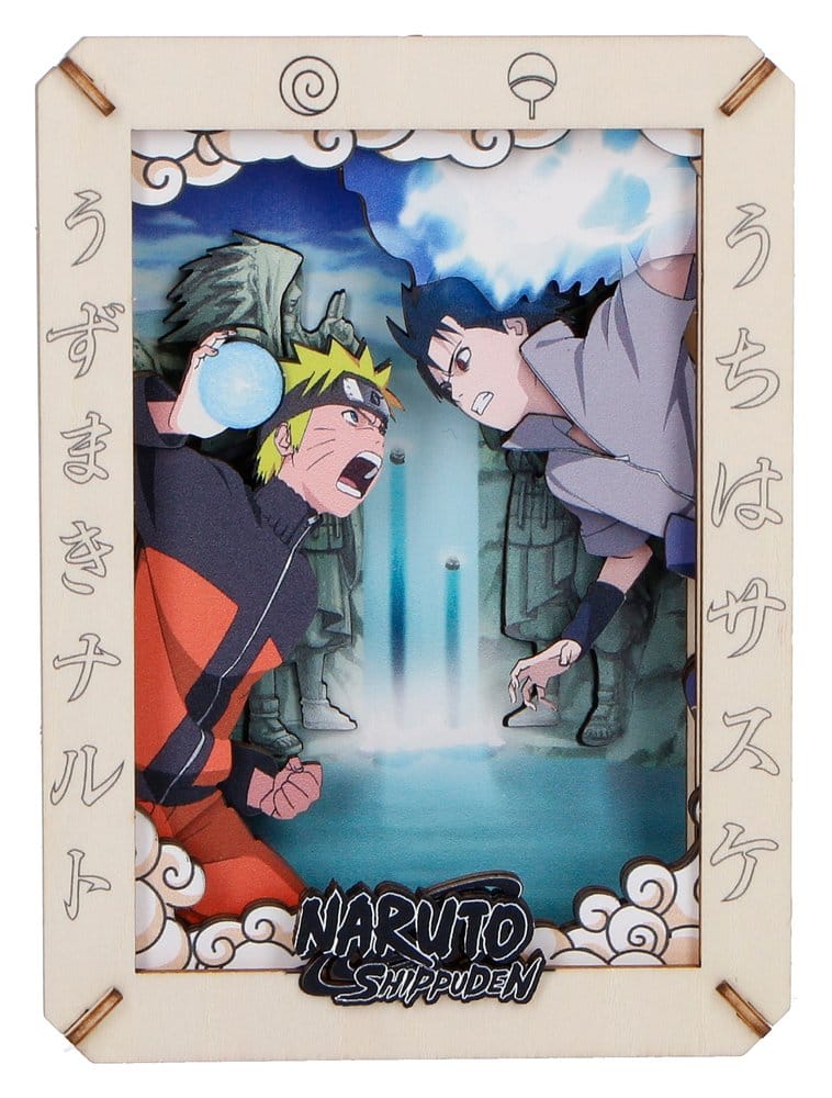 Naruto Modellbausatz Wooden Theatre The Final Valley (Medium) - Anime Figuren günstig kaufen