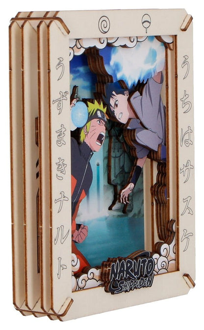 Naruto Modellbausatz Wooden Theatre The Final Valley (Medium) - Anime Figuren günstig kaufen