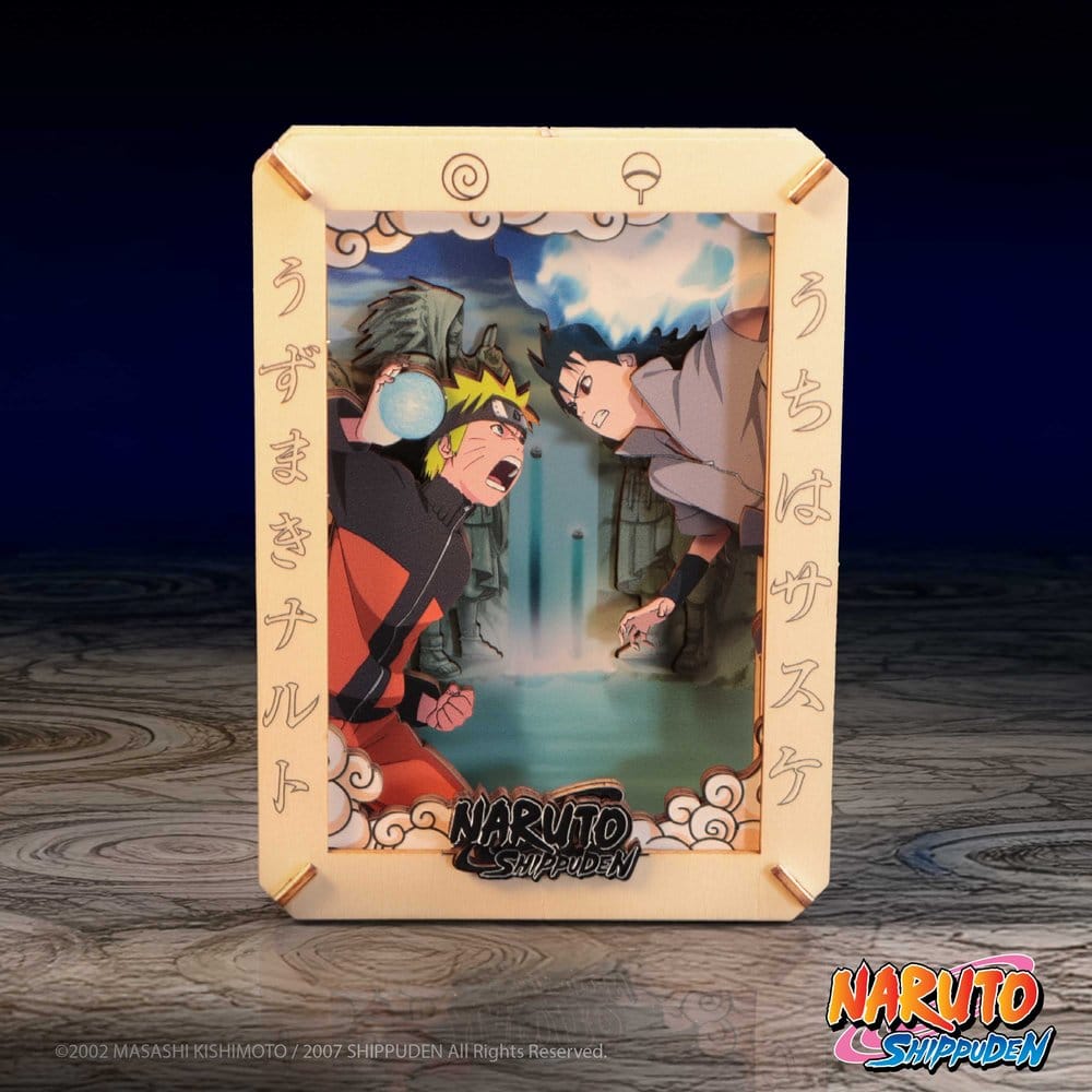 Naruto Modellbausatz Wooden Theatre The Final Valley (Medium) - Anime Figuren günstig kaufen
