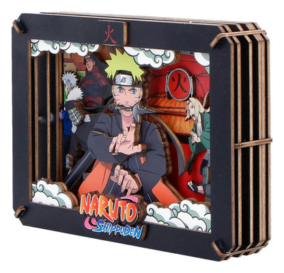 Naruto Modellbausatz Wooden Theatre Hokage (Medium) - Anime Figuren günstig kaufen