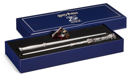 Harry Potter Celebration Wand Zauberstab Harry Potter 25th Anniversary Wands and Sorcerer's Stone Set - Anime Figuren günstig kaufen
