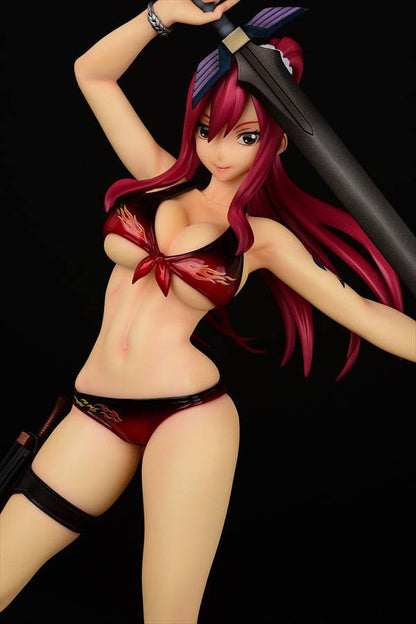 Erza Scarlet: Swimwear Gravure Style Fire Ver. Orca Toys