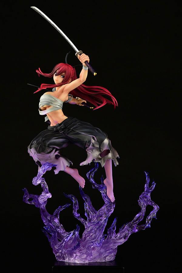 Erza Scarlet Samurai Ver. Shikkoku Fairy Tail - Orca Toys - Anime Figuren günstig kaufen