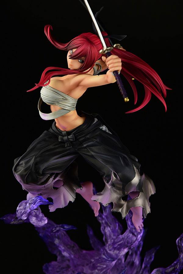 Erza Scarlet Samurai Ver. Shikkoku Fairy Tail - Orca Toys - Anime Figuren günstig kaufen