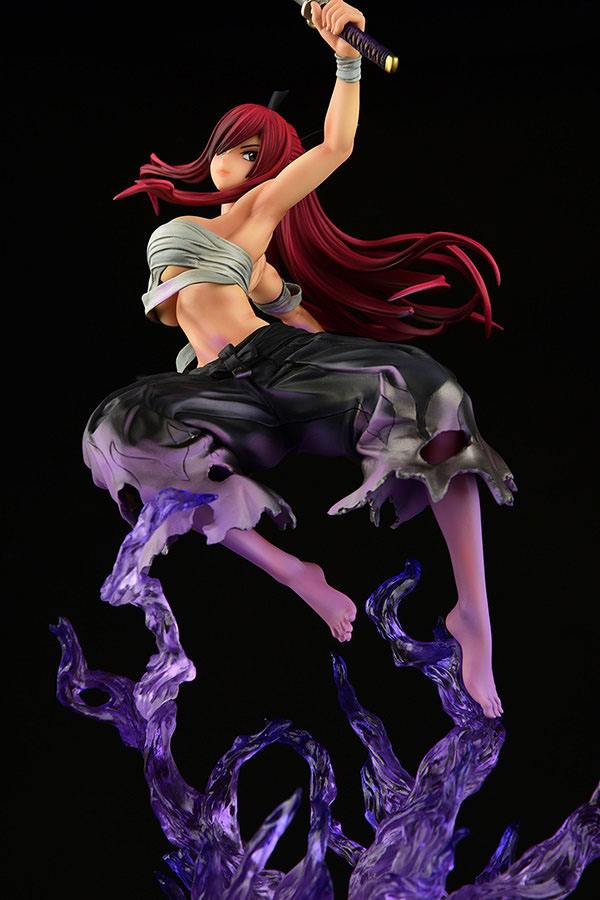 Erza Scarlet Samurai Ver. Shikkoku Fairy Tail - Orca Toys - Anime Figuren günstig kaufen
