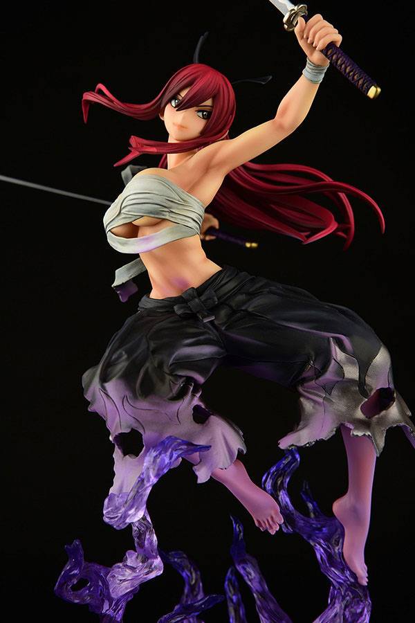 Erza Scarlet Samurai Ver. Shikkoku Fairy Tail - Orca Toys