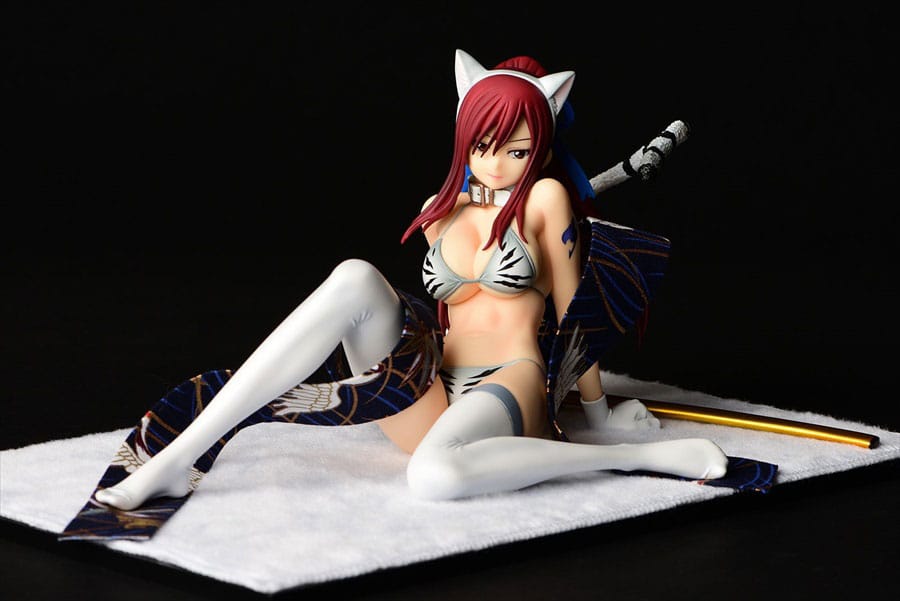 Erza Scarlet - White Tiger CAT Gravure Style - Orca Toys - Anime Figuren günstig kaufen