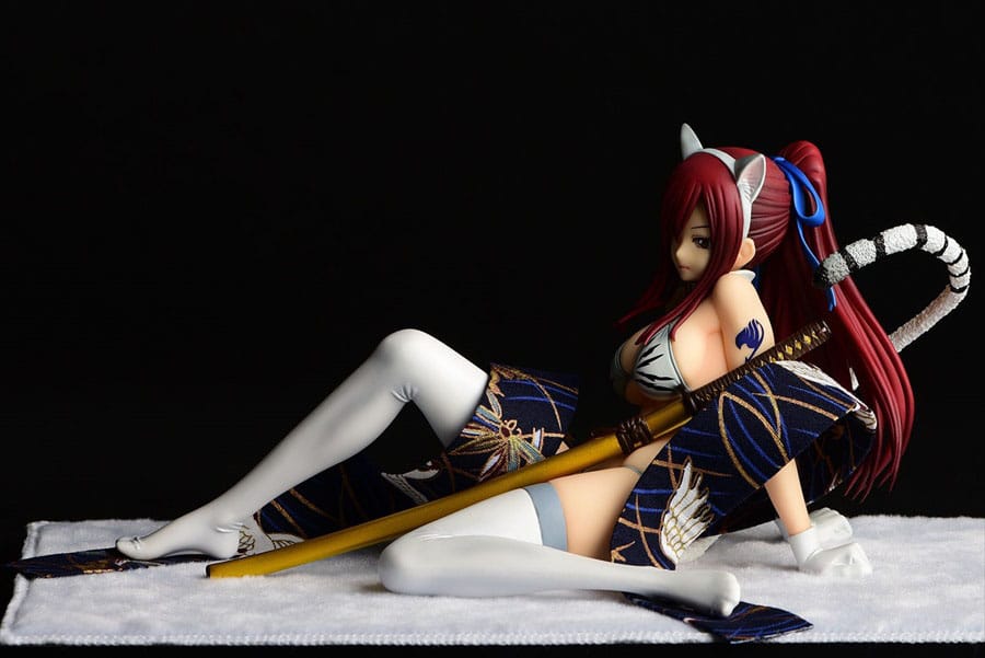 Erza Scarlet - White Tiger CAT Gravure Style - Orca Toys