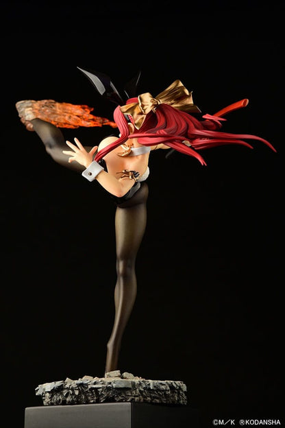 Erza Scarlet High Kick Black Bunny Ver. Orca Toys
