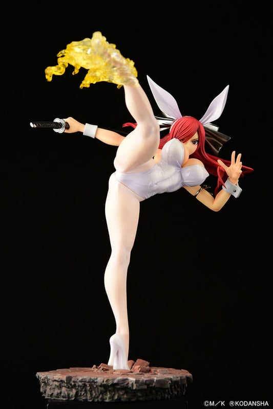 Erza Scarlet High Kick White Bunny Ver. Orca Toys - Anime Figuren günstig kaufen