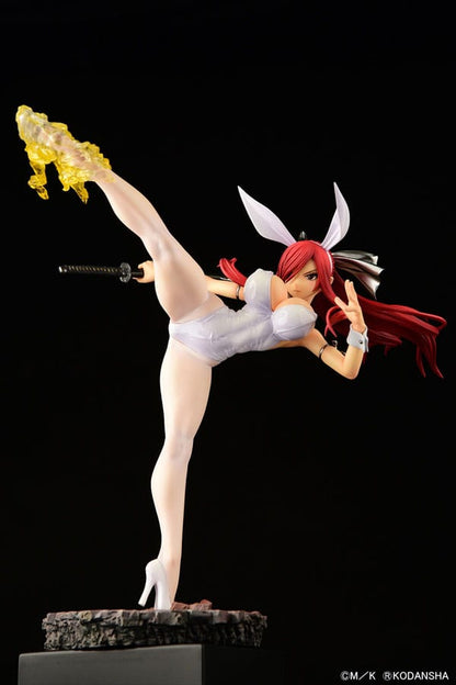Erza Scarlet High Kick White Bunny Ver. Orca Toys