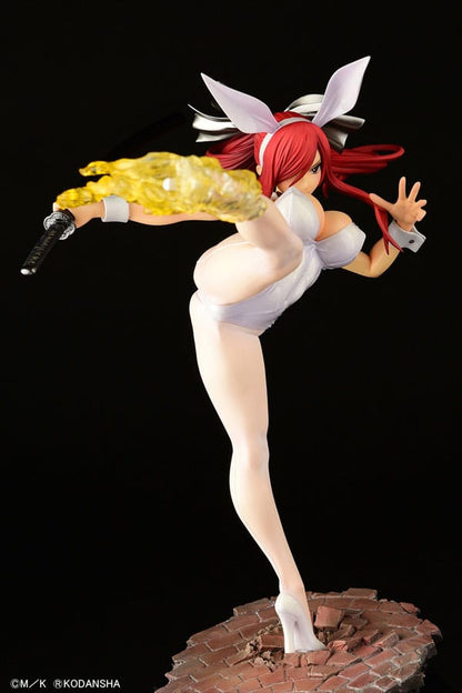 Erza Scarlet High Kick White Bunny Ver. Orca Toys