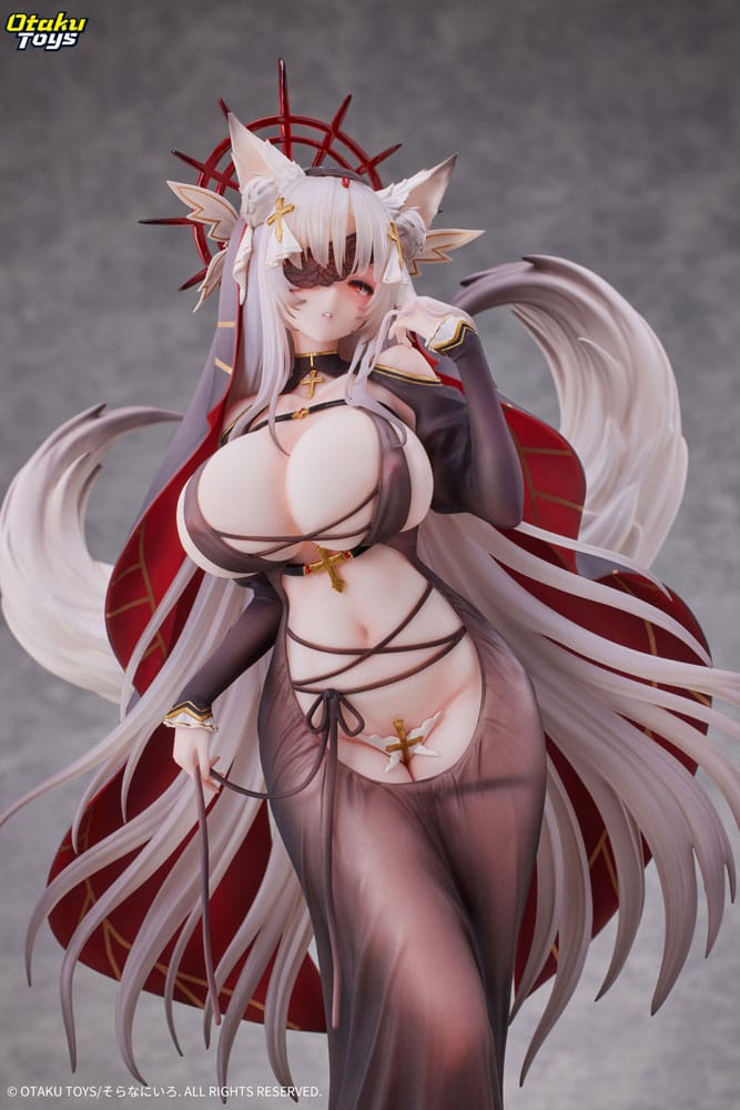 Original Character PVC Statue 1/6 The Fox Spirits Sister Illustrated by Sorananiiro Deluxe Edition 30 cm