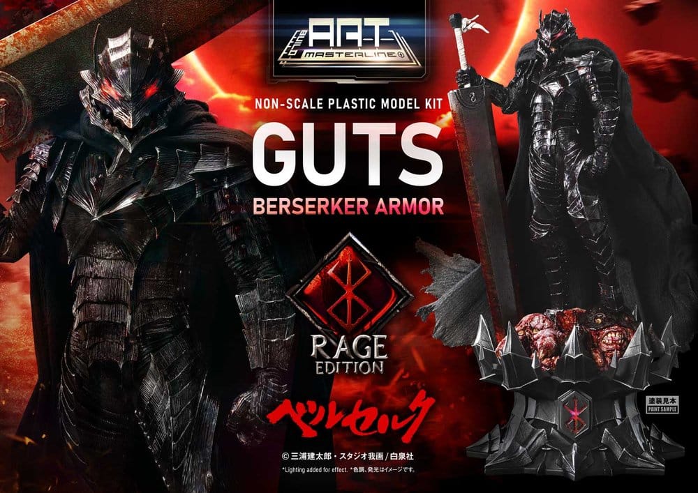 Berserk Build Art Masterline Plastic Model Kit Guts Berserker Armor Rage Pre-Assembled & Pre-Painted - Anime Figuren günstig kaufen