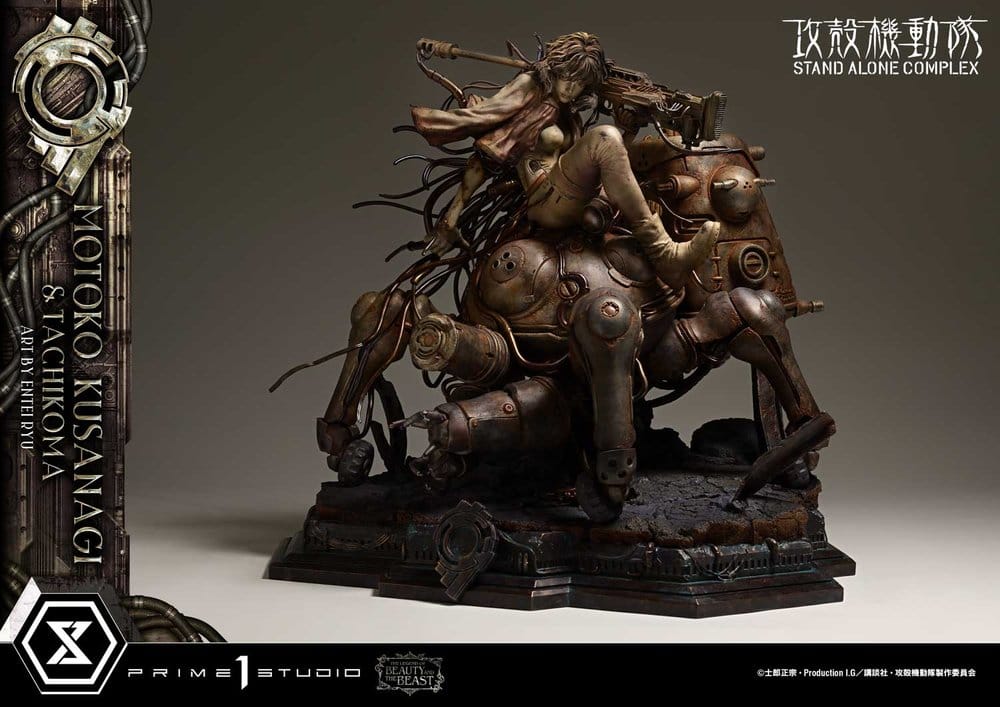 Ghost in the Shell Stand Alone Complex The Legend of Beauty and the Beast Statue Motoko Kusanagi & Tachikoma Art by Entei Ryu Bonus Version - Anime Figuren günstig kaufen
