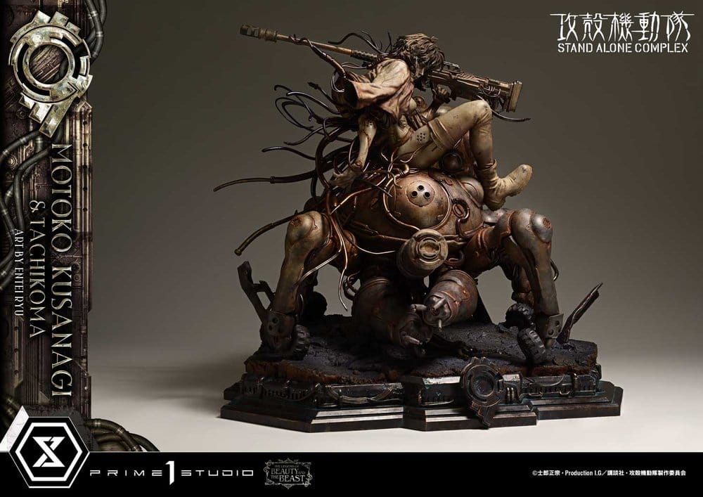 Ghost in the Shell Stand Alone Complex The Legend of Beauty and the Beast Statue Motoko Kusanagi & Tachikoma Art by Entei Ryu Bonus Version - Anime Figuren günstig kaufen