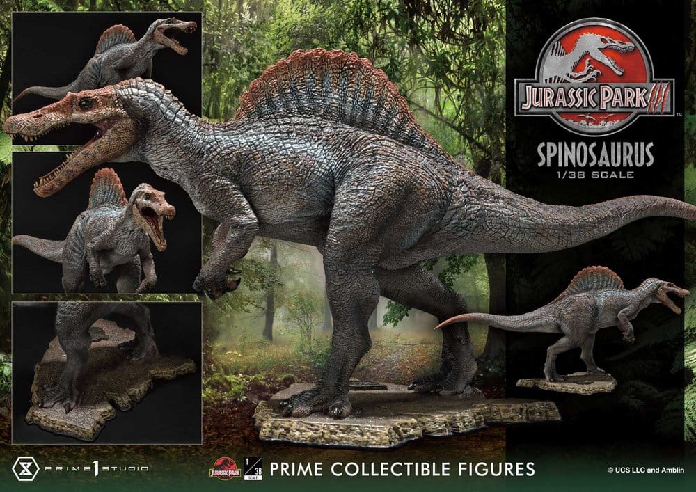 Jurassic Park III (Film) Prime Collectible Figures Statue Spinosaurus - Anime Figuren günstig kaufen