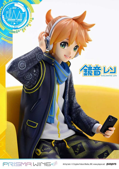 Vocaloid Piapro Characters Prisma Wing PVC Statue 1/7 Kagamine Len (Art by lack) 18 cm
