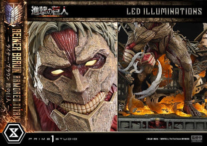 Attack on Titan (TV animation) Ultimate Diorama Masterline Statue Reiner Braun Armored Titan Bonus Version - Anime Figuren günstig kaufen