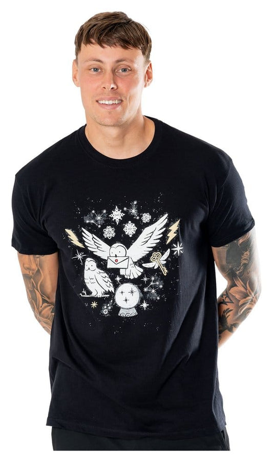 Harry Potter T-Shirt Hedwig Magical Xmas - Anime Figuren günstig kaufen