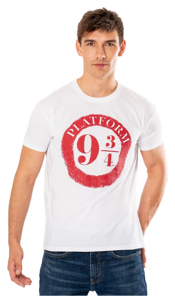 Harry Potter T-Shirt Platform 9 3/4 Raised Print - Anime Figuren günstig kaufen