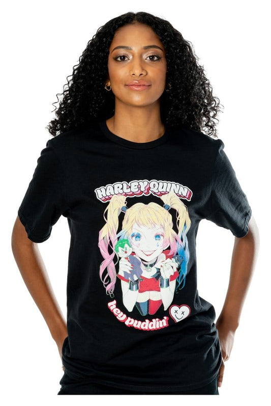 DC T-Shirt Harley Quinn Anime Puddin' - Anime Figuren günstig kaufen