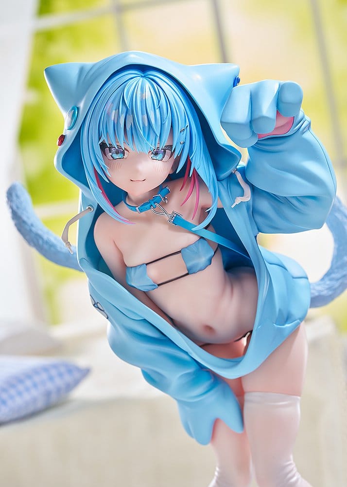 Virtual illustrator Kanzarin PVC Figur kanzarin-chan: Cat-Eared Hoodie Ver. - Anime Figuren günstig kaufen