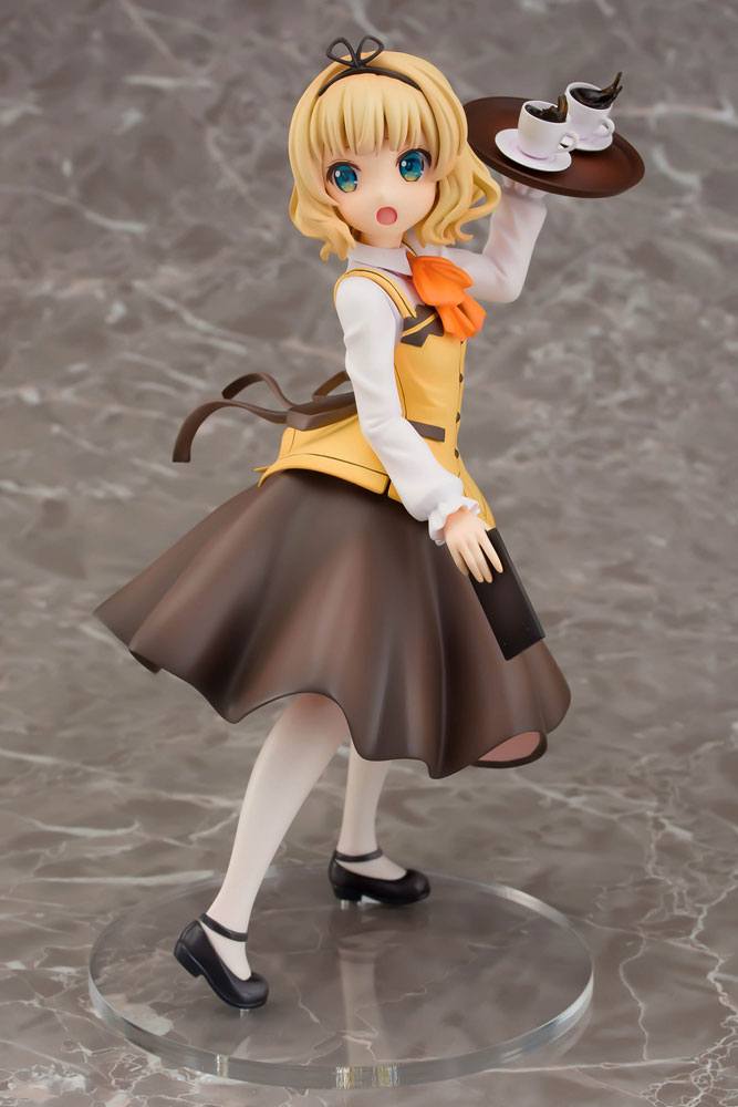 Is the Order a Rabbit PVC Statue Syaro (Cafe Style) - Anime Figuren günstig kaufen