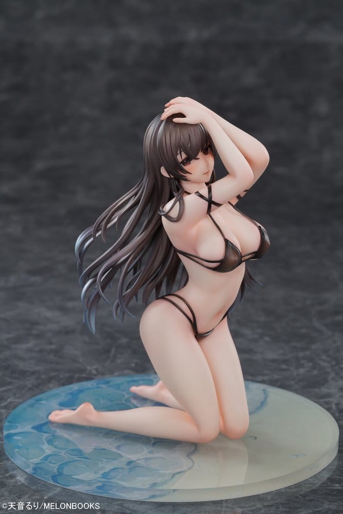 Original Character PVC Figur Ruri Amane Illustration - Swimsuit Sugata no Mimi-san - Anime Figuren günstig kaufen