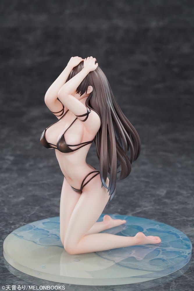Original Character PVC Figur Ruri Amane Illustration - Swimsuit Sugata no Mimi-san - Anime Figuren günstig kaufen