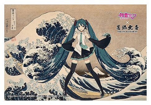 Hatsune Miku x Katsushika Hokusai iXima Postcard A/B/C/D/E/F/G/H Sortiment (10) - Anime Figuren günstig kaufen