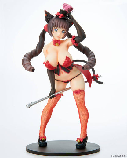 Burlesque Cat PVC Statue Bell Black Cat Ver. Q-Six - Anime Figuren günstig kaufen