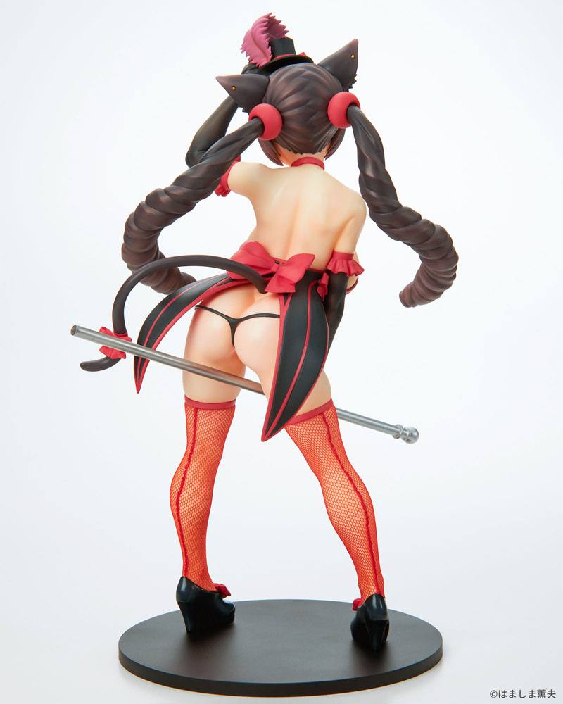 Burlesque Cat PVC Statue Bell Black Cat Ver. Q-Six - Anime Figuren günstig kaufen