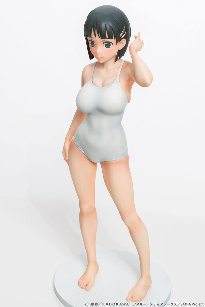 Sword Art Online PVC Statue Suguha Kirigaya Leafa White Swimsuit Ver. - Anime Figuren günstig kaufen