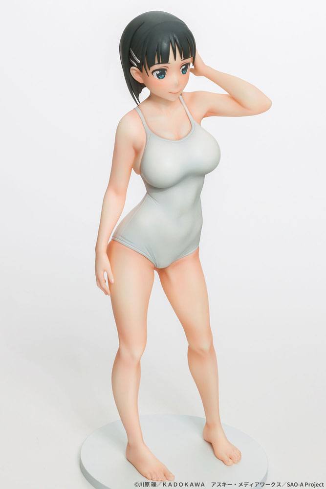 Sword Art Online PVC Statue Suguha Kirigaya Leafa White Swimsuit Ver. - Anime Figuren günstig kaufen