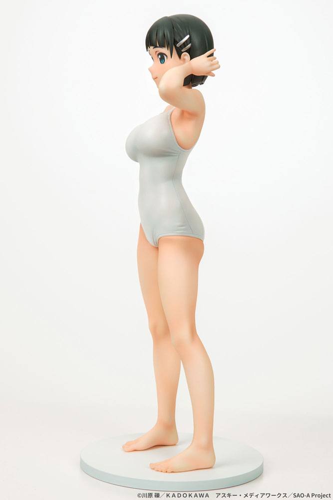 Sword Art Online PVC Statue Suguha Kirigaya Leafa White Swimsuit Ver. - Anime Figuren günstig kaufen